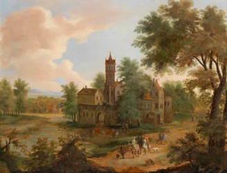Landscape with a Hunting Party